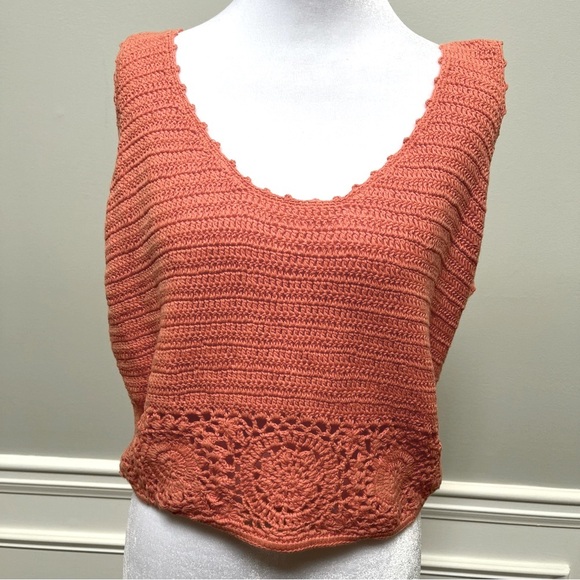 SPELL AND THE GYPSY Crochet sweater L - Picture 8 of 9